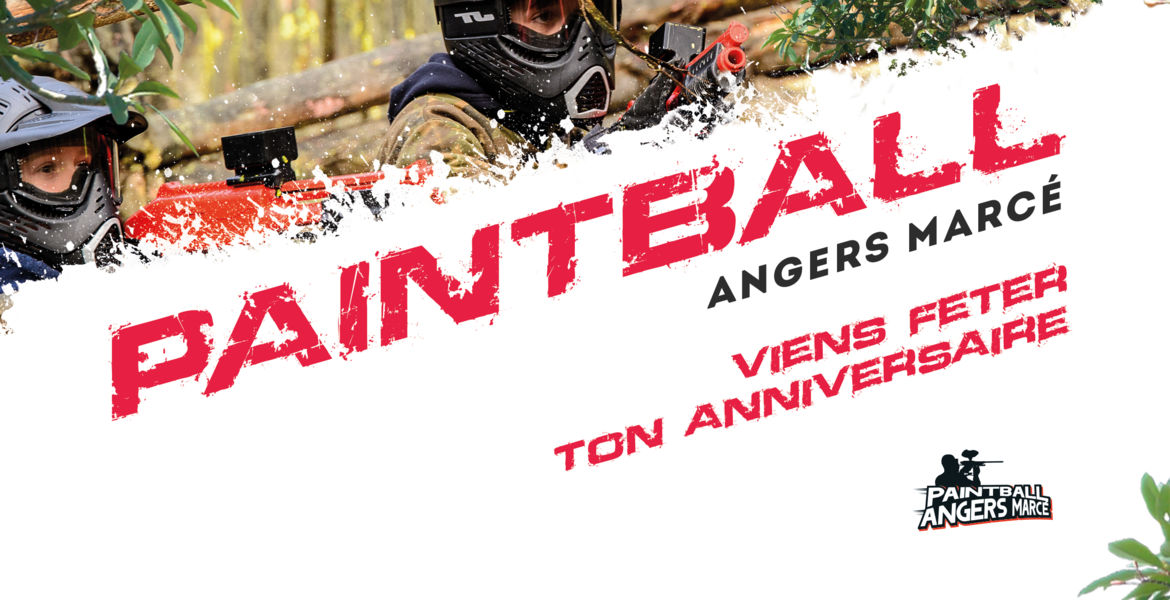 Paintball anniversaire Angers Marcé