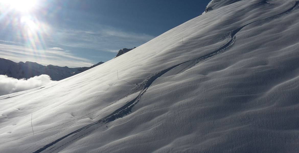 Ski hors piste à Châtel - Haute Savoie - France
