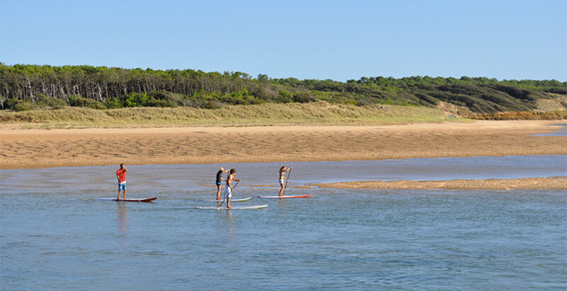 Initiation Stand-Up Paddle sur la Plage du Veillon - 1h30
