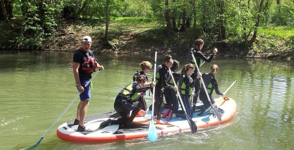 Paddle géant à Poitiers