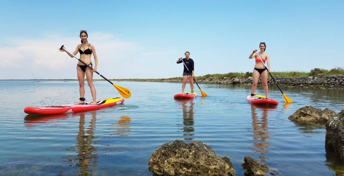 Balade paddle initiation à Frontignan