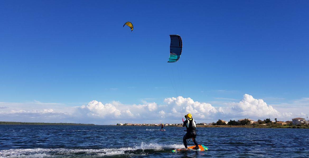 Pack multi séances de kitesurf à Frontignan