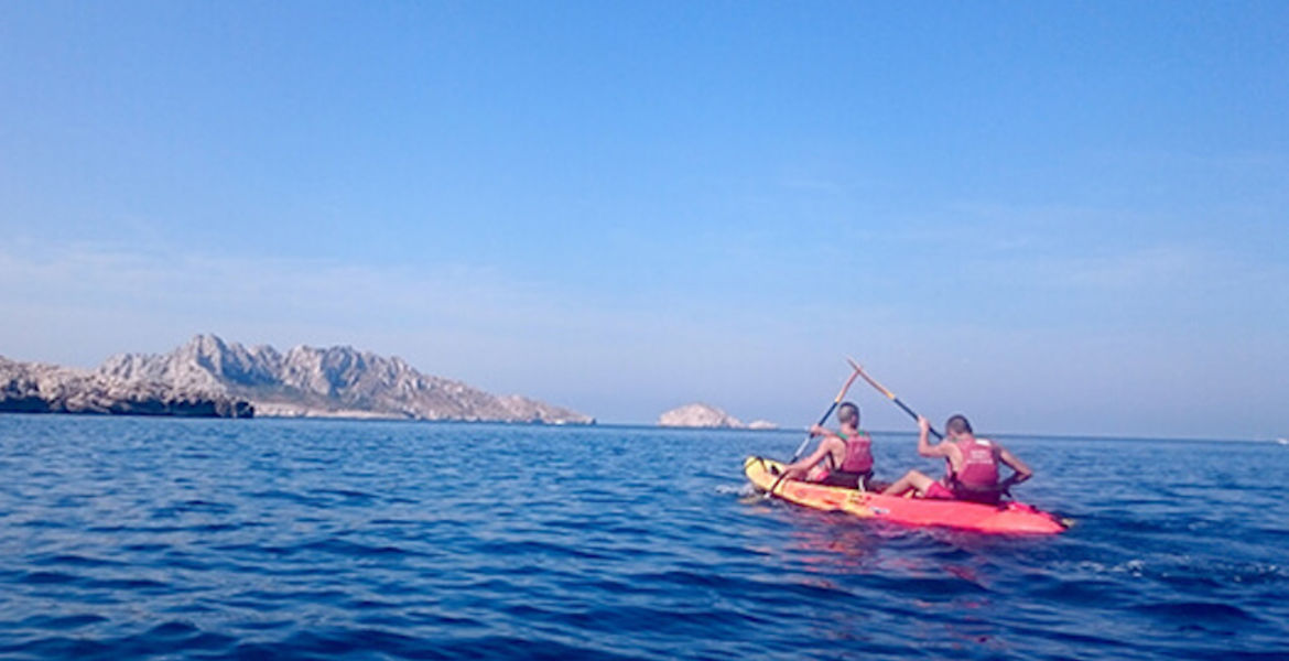 Location de canoë à Marseille - Pointe Rouge