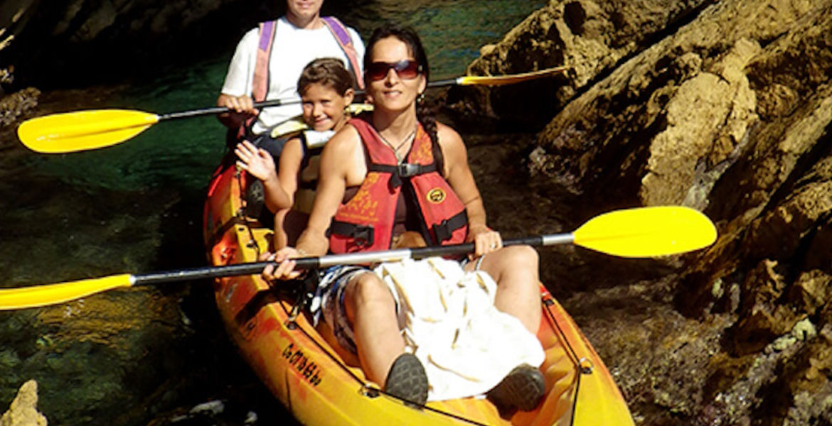Location Kayak sur la Côte Bleue