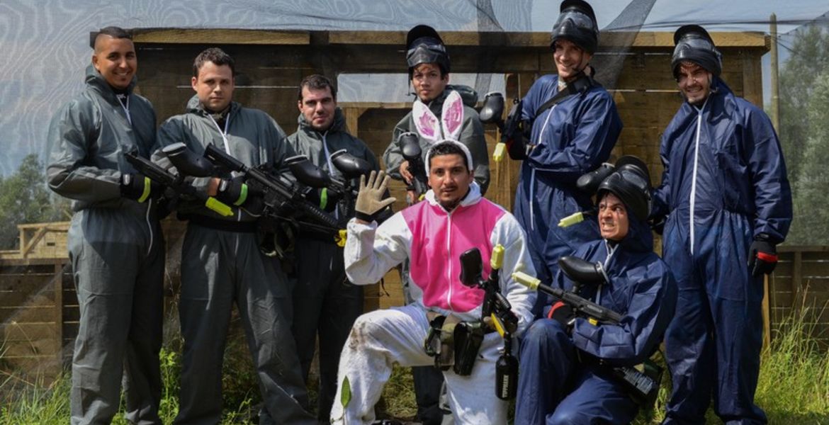Paintball Enterrement vie de célibataire EVG EVJF