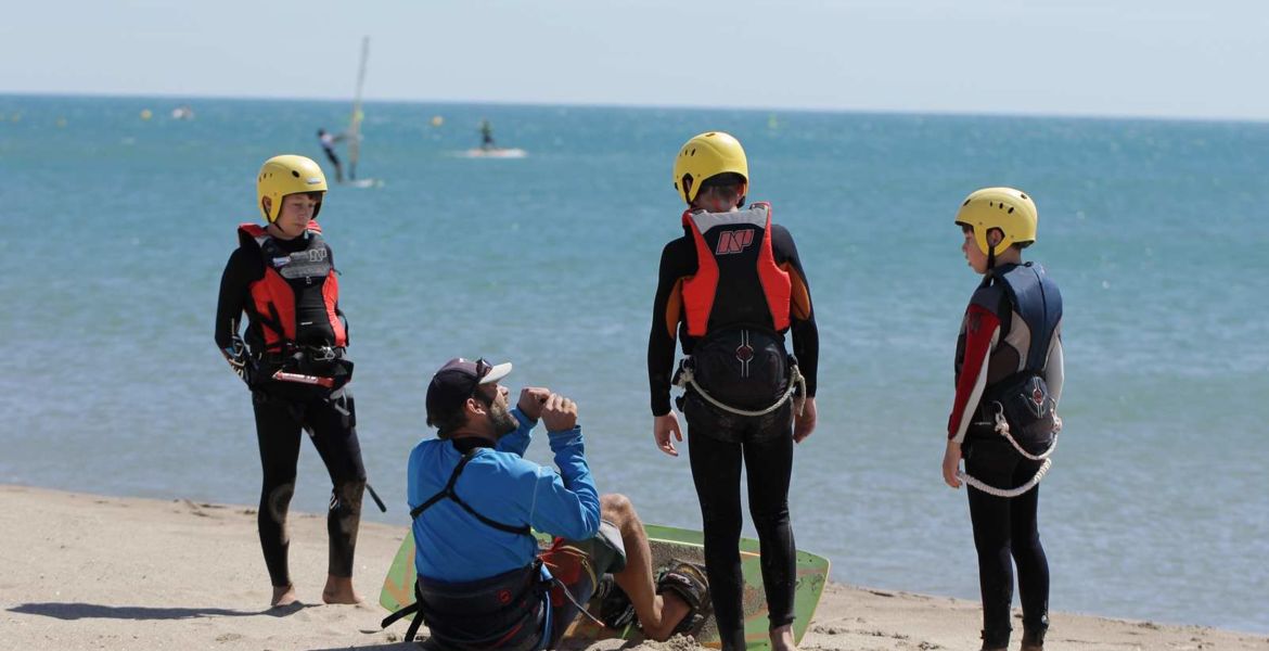 Stage de kitesurf
