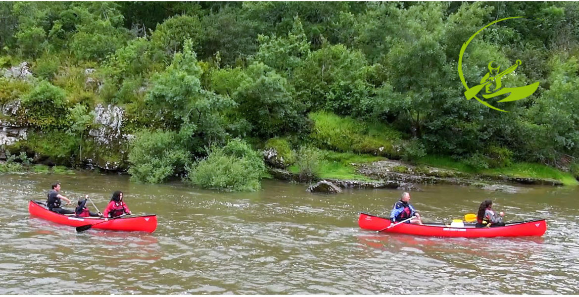 Découverte des gorges de l'Aveyron en Canoë