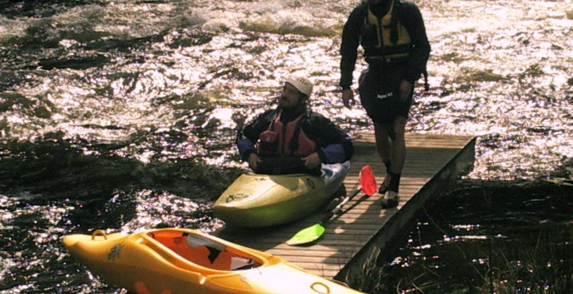 Kayak découverte dans les pyrénées (classe I et II)