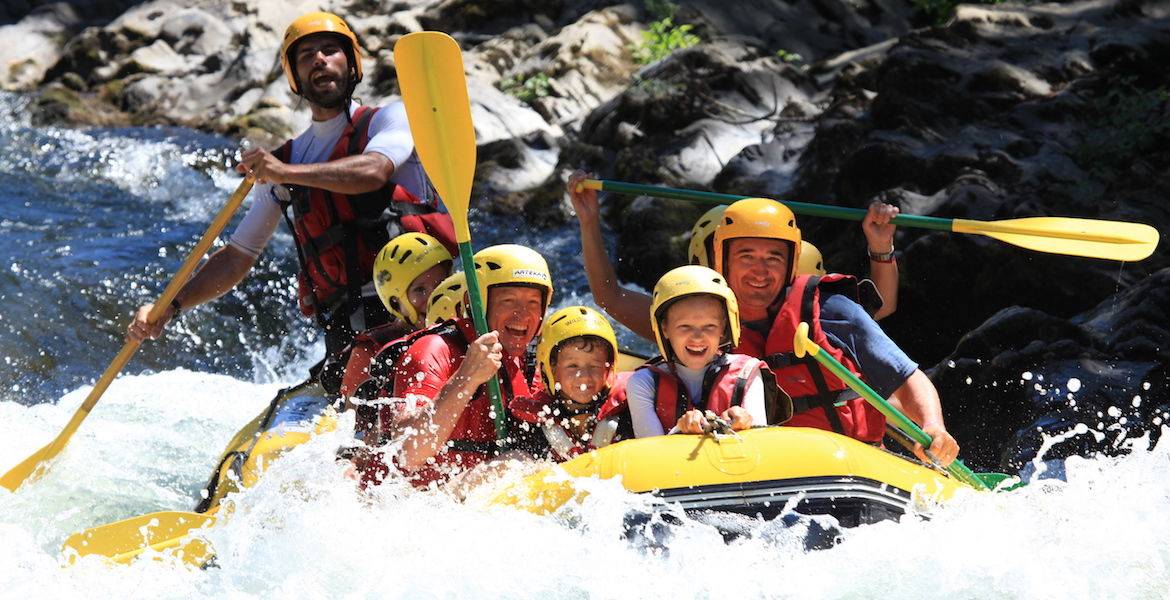 Rafting demi journée sur le Haut Gave d'Ossau - Parcours initiation