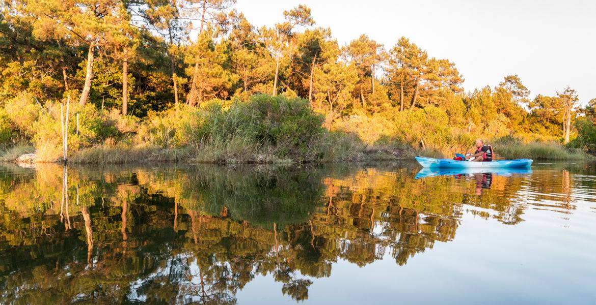 Balade photo en kayak Bassin d'Arcachon