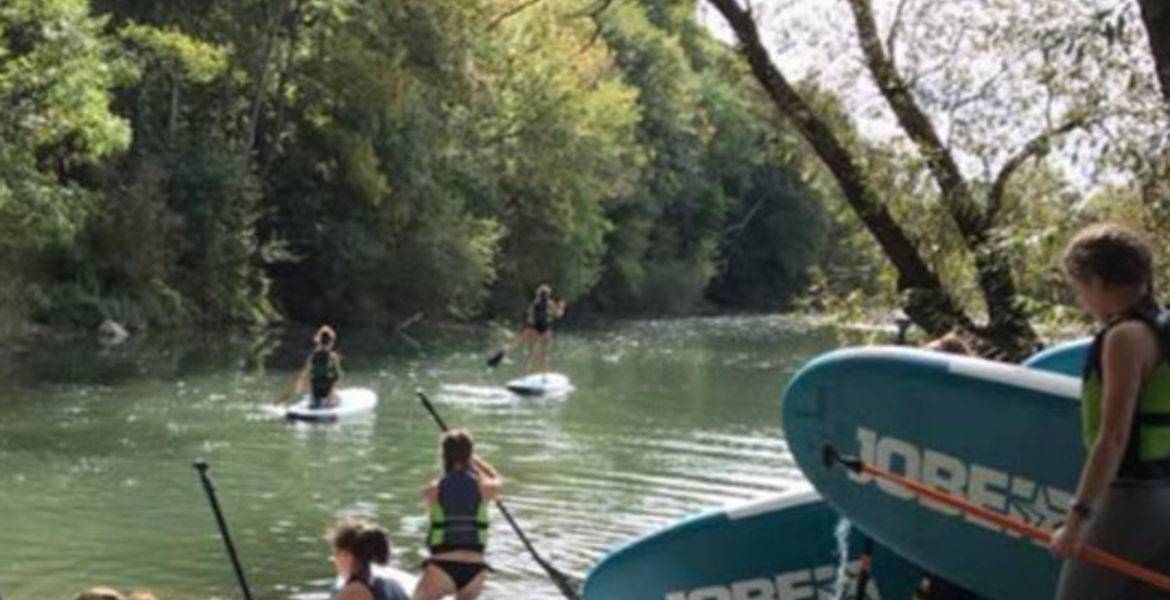 Balade paddle avec moniteur