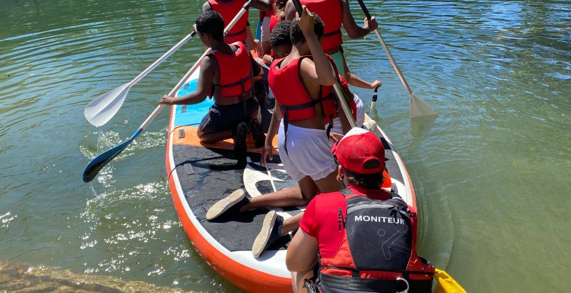 Cours canoë-kayak - paddle à LIGUGÉ