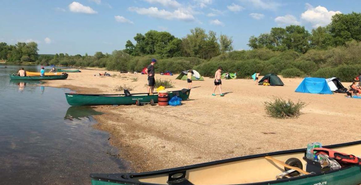 Randonnée en canoë depuis Decize 5 jours - (100 km)