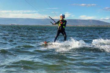 Cours particuliers de kitesurf a frontignan