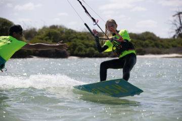 Navigation surveillée en kitesurf à frontignan