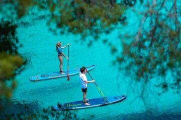 Guided paddle ride around cupabia